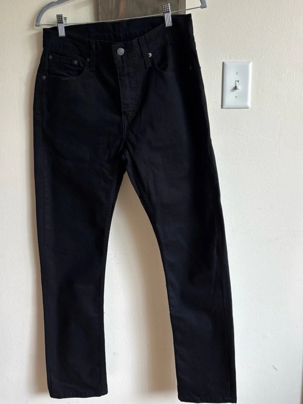 Levi's Men's Black Slim Jeans